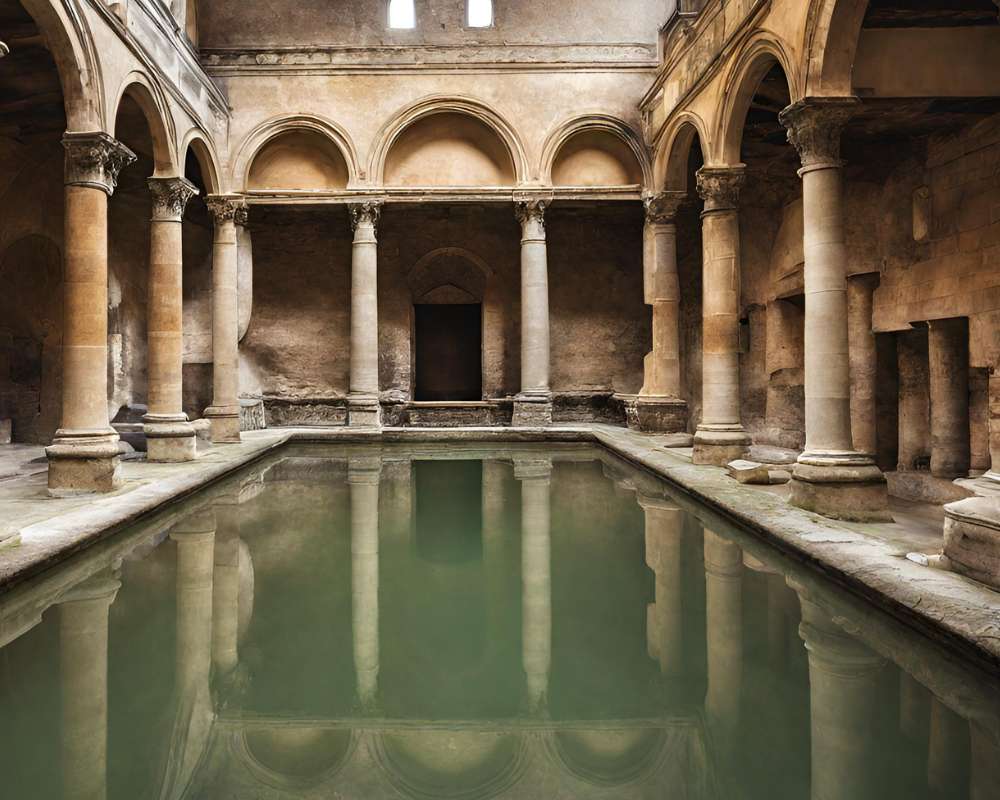 historie wellness staré římské lázně