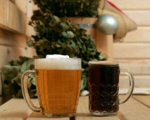 pivo a pivní lázně