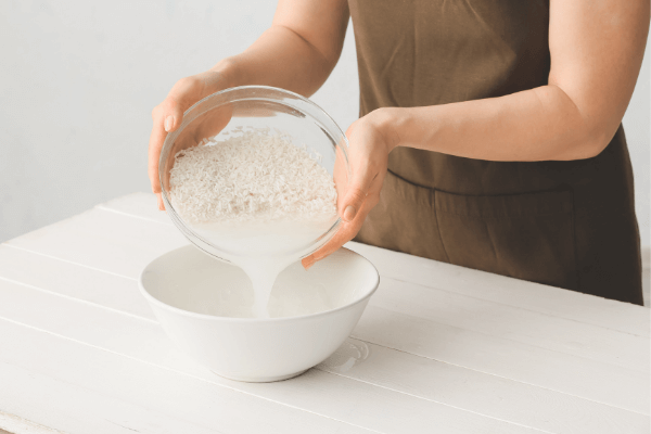 jak připravit rýžovou vodu