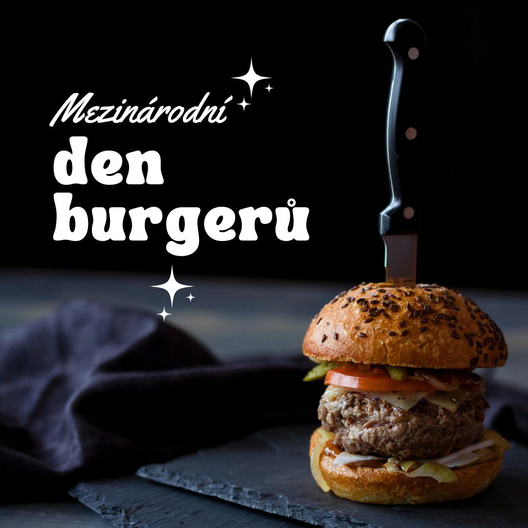 Přečtete si více ze článku Mezinárodní den burgerů: Óda šťavnaté legendě! 🍔