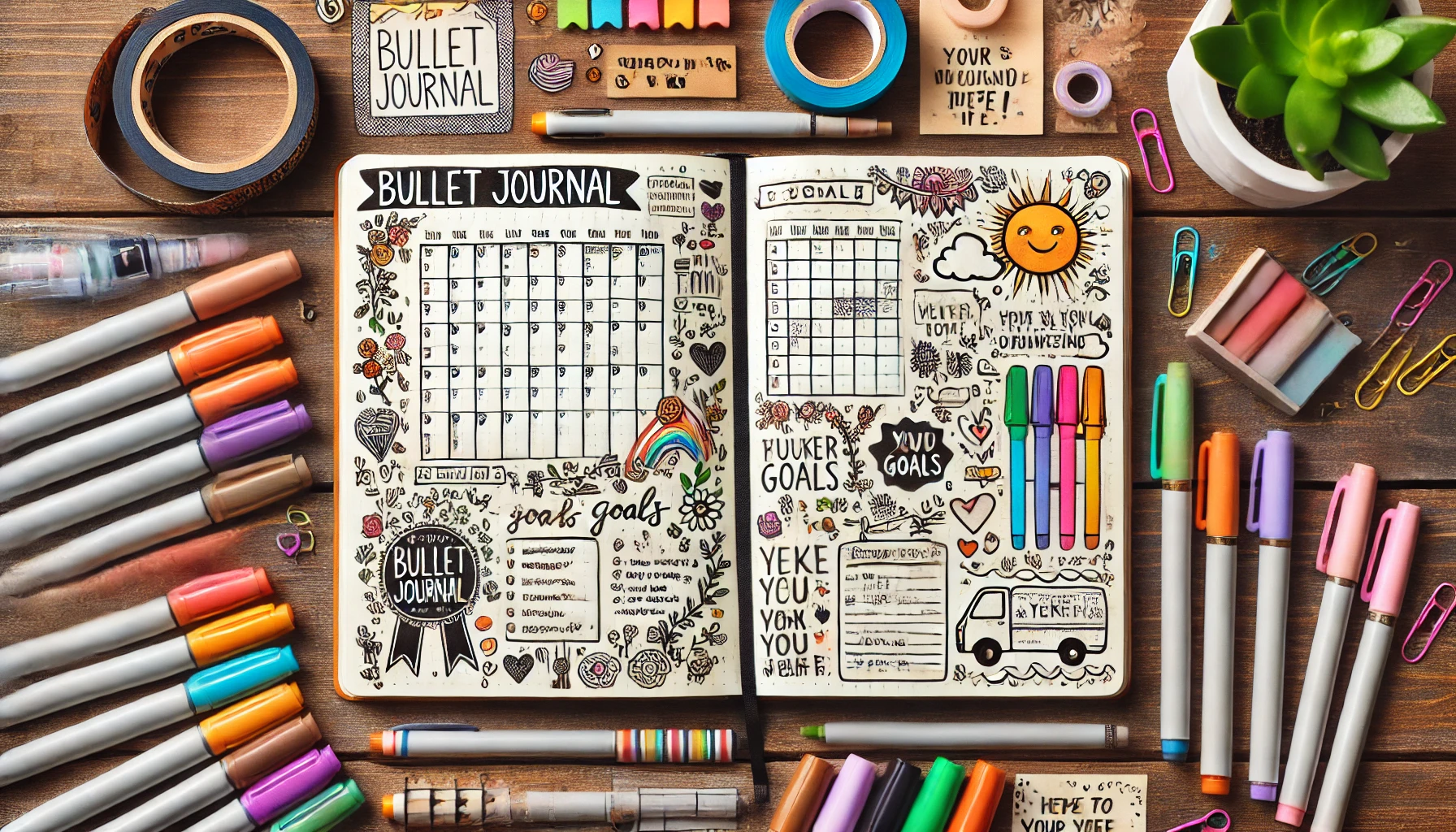 Právě si prohlížíte Bullet Journal: Co je to a jak ho efektivně využít?