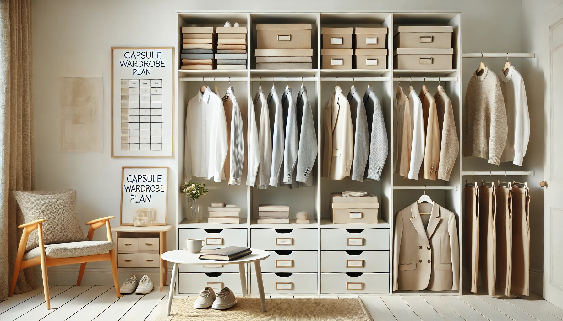 Přečtete si více ze článku Jak si uspořádat šatník podle principu kapsulového oblékání