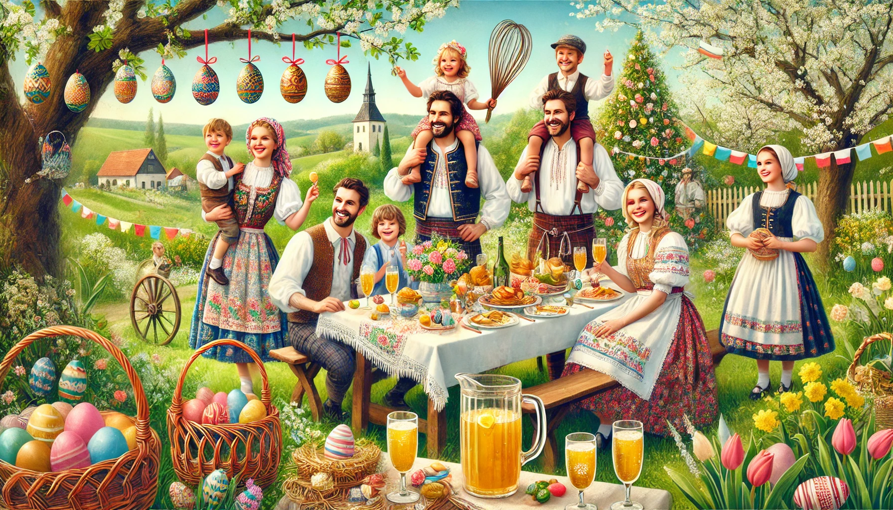 Přečtete si více ze článku Velikonoční pondělí: Zvyky, koleda a jak si to užít i bez alkoholu